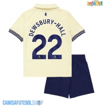 Camisa de time de futebol Everton Kiernan Dewsbury-Hall #22 Replicas 2º Equipamento Infantil 2025-26 Manga Curta (+ Calças curtas)